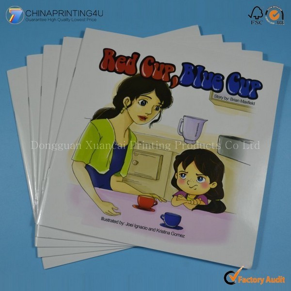 Professional Children Book Printing With Softcover