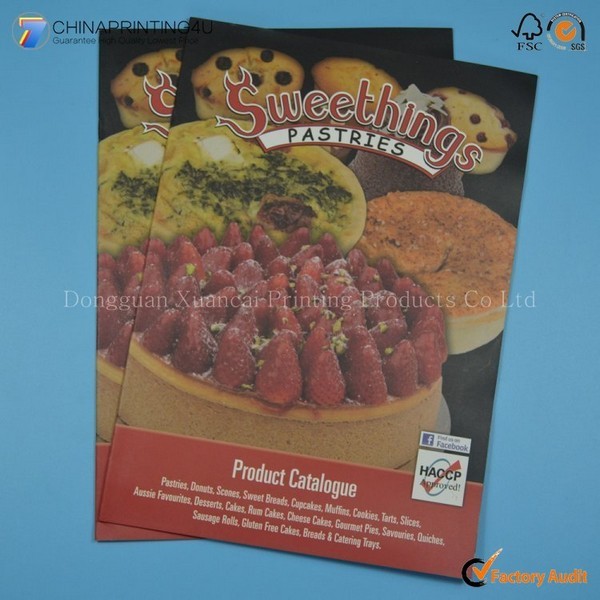 High Quality Professional Full Color Cookbook Printing