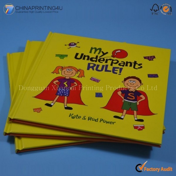 High Quality Custom Colorful Hardcover Children Book Printing