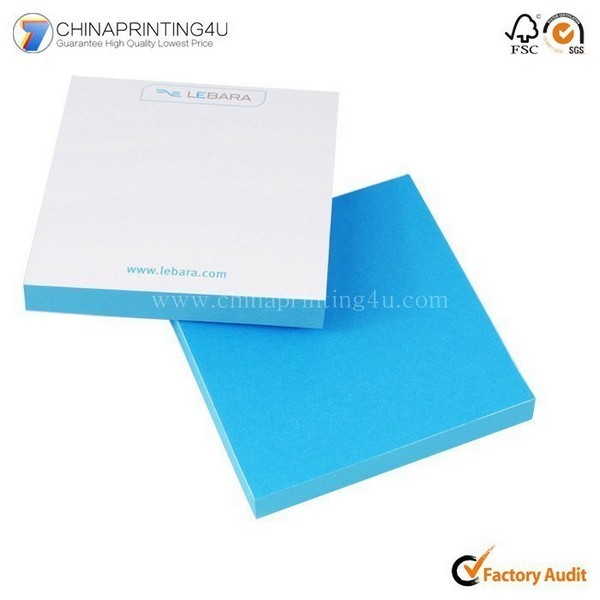 China Manufacturer Customized Cheapest Tear Off Sticky Notepad