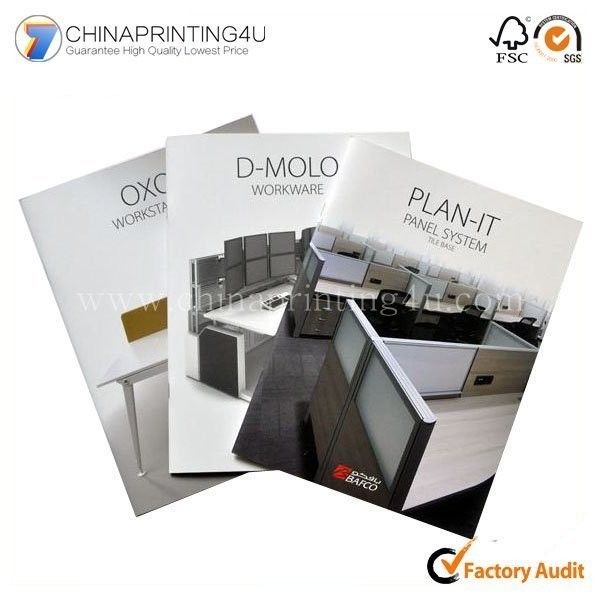 Book Printing Service Brochure Printing With Offset Printed