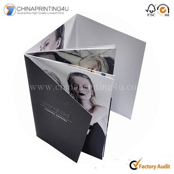 Customized Advertising Brochure Folder Printing China Factory
