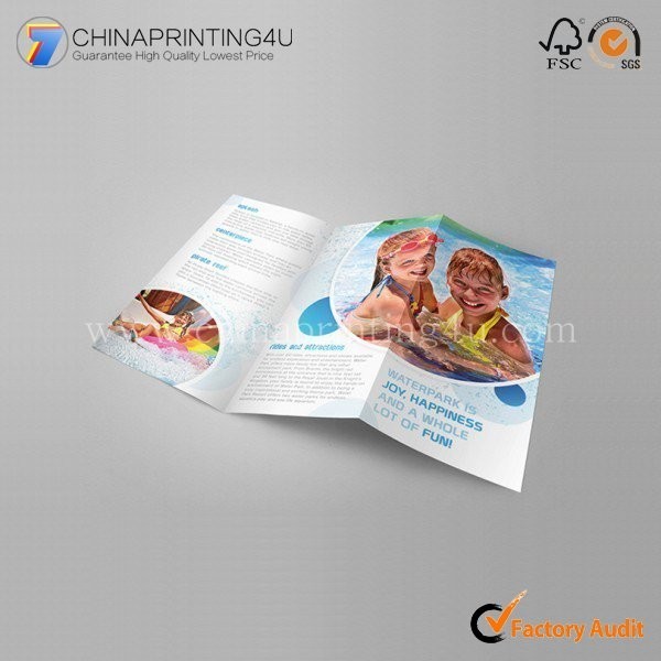 New Design Cutomized Size Softcover Two Flyer