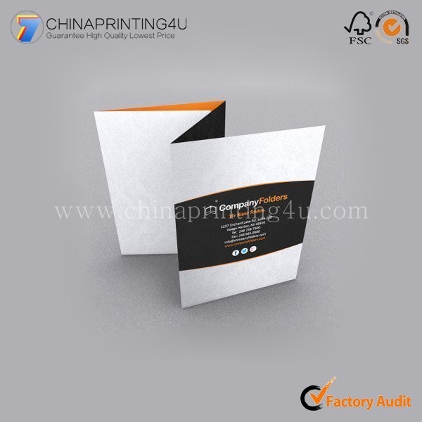Professional Flyer Printing Folding Commercial Flyer Cheap