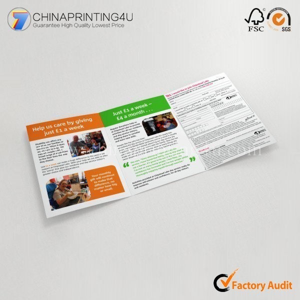 Promotional Luxury Flyer Printing Brochure Printing Cheap