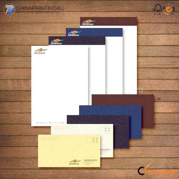Professional Cheap Envelop/Letterhead Printing High Quality