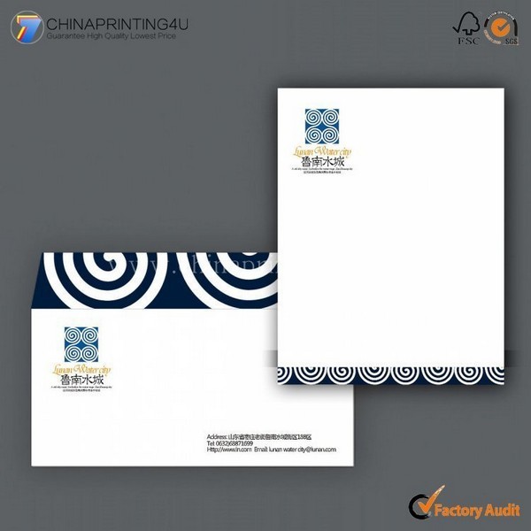 Professional Printing Commercial Envelop/Letterhead In China