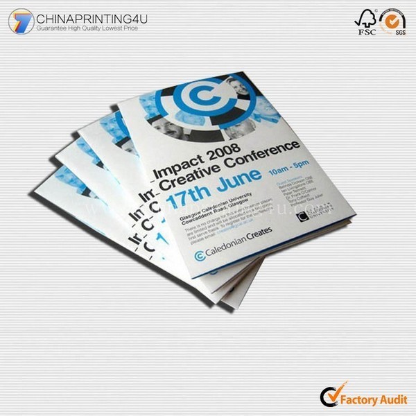 Custom Design Top Quality Product Catalogue Leaflet Printing