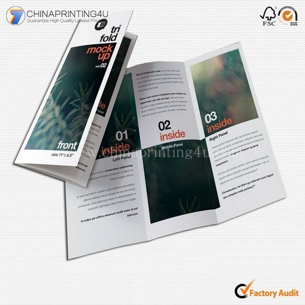 Factory Price Commercial Leaflet Printing Flyer Printing