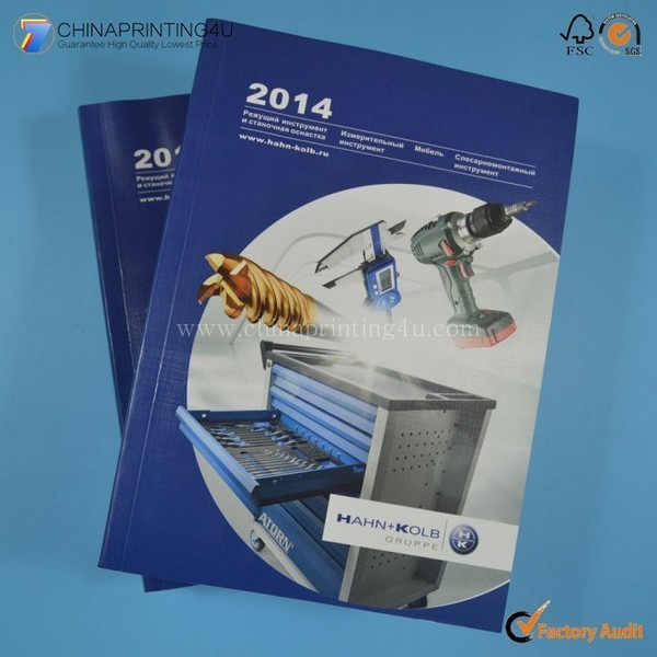 Promotional OEM Full Color Catalog Printing High Quality