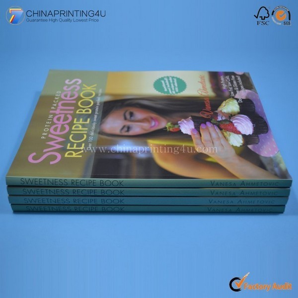 2018 High Quality Cookbook Printing Design Service China