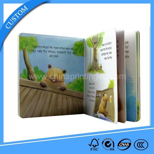 High Quality Custom Board Book Printing China