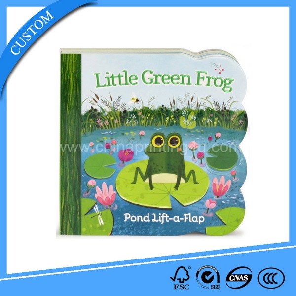 Print Children Flap Board Book With Cheap Price
