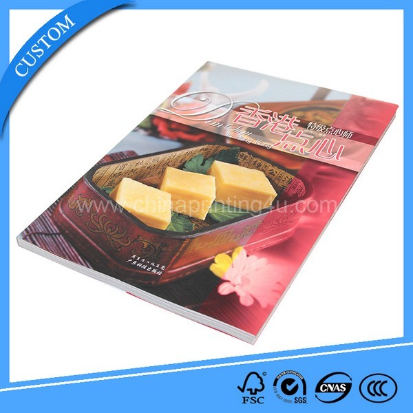 Cheap Customized Fascinating Food Magazine Printing China