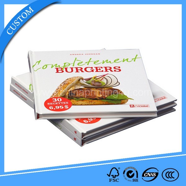 China Factory Printing Fashionable Cook Book High Quality