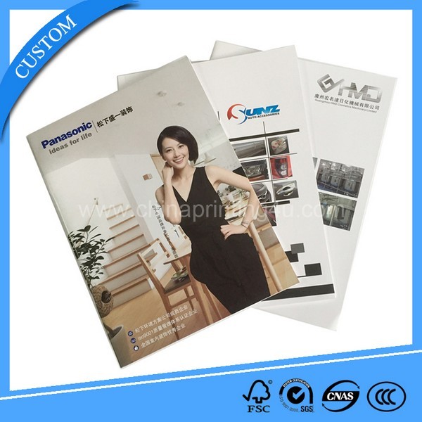 Factory Printed Catalog User Manual Color Brochure