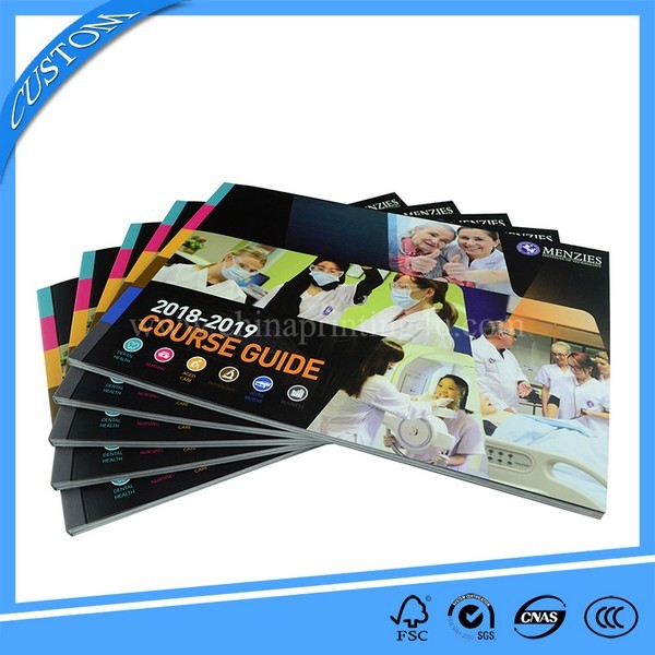 New Customized Course Guide Printing With Low Cost