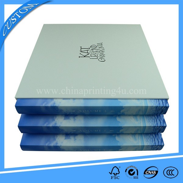 High Quality Customized Hardcover Book Printing With Box