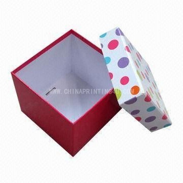 Colorful Beautiful Printed Packaging Gift Paper Box 