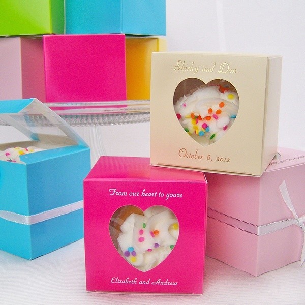Eco-Friendly Folding Cupcake Boxes