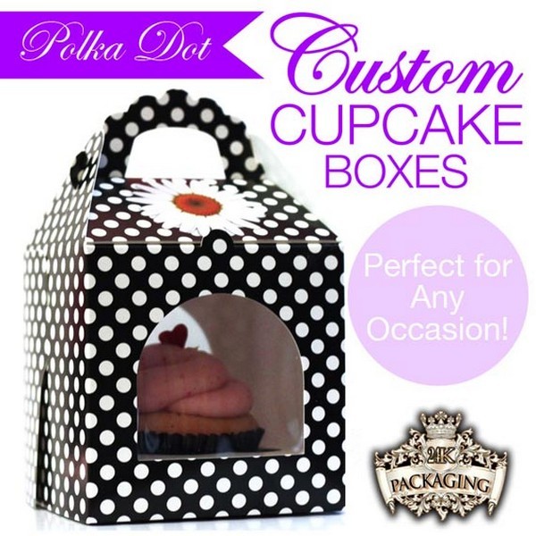 Luxury Paper Cupcake Box
