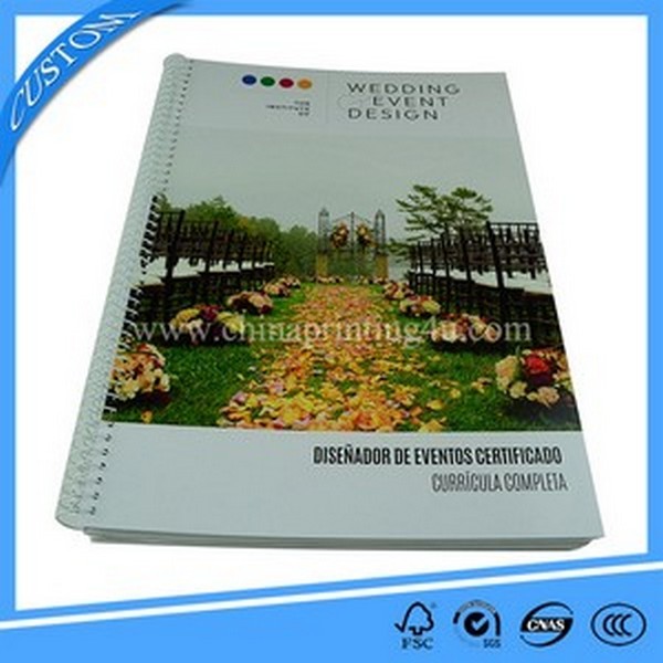 Customized High Quality Spiral Binding Magazine Printing