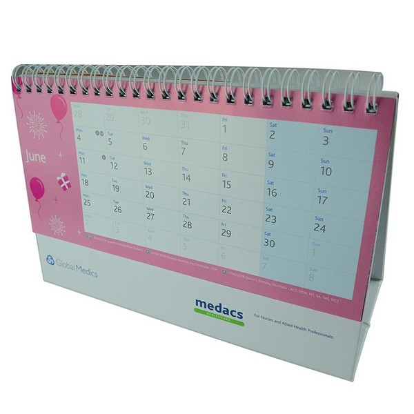 Spiral Binding Calendar Printing, Wire-O Calendar Manufacturer in China
