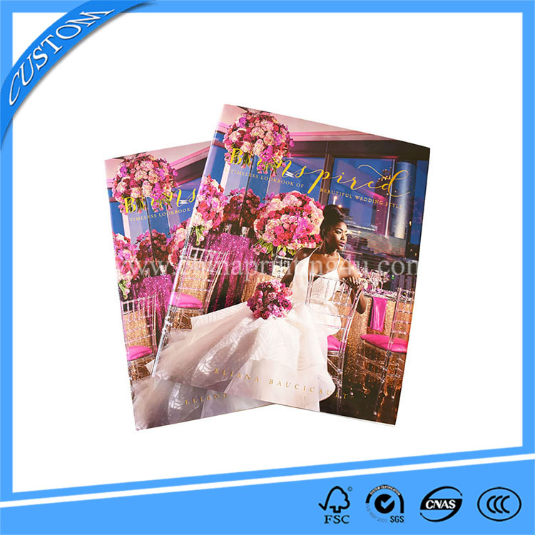 Customized High Quality Coffee Table Book Printing Softcover Magazine Printing