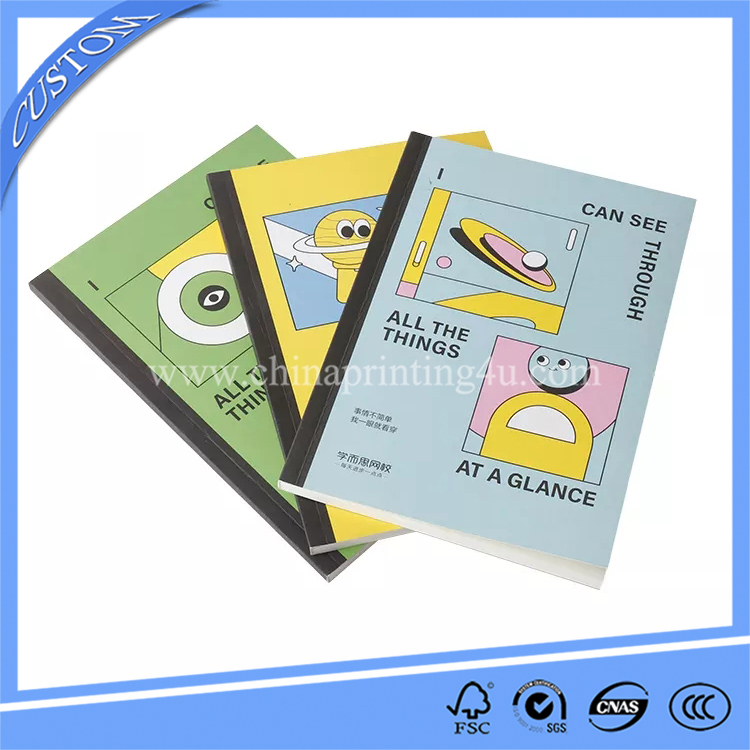 Customized Recycled Softcover Notebook Printing Blank Diary Printing Service