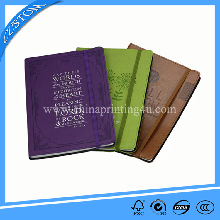 Custom Bible Printing in China PU Leather Cover Bible Printing