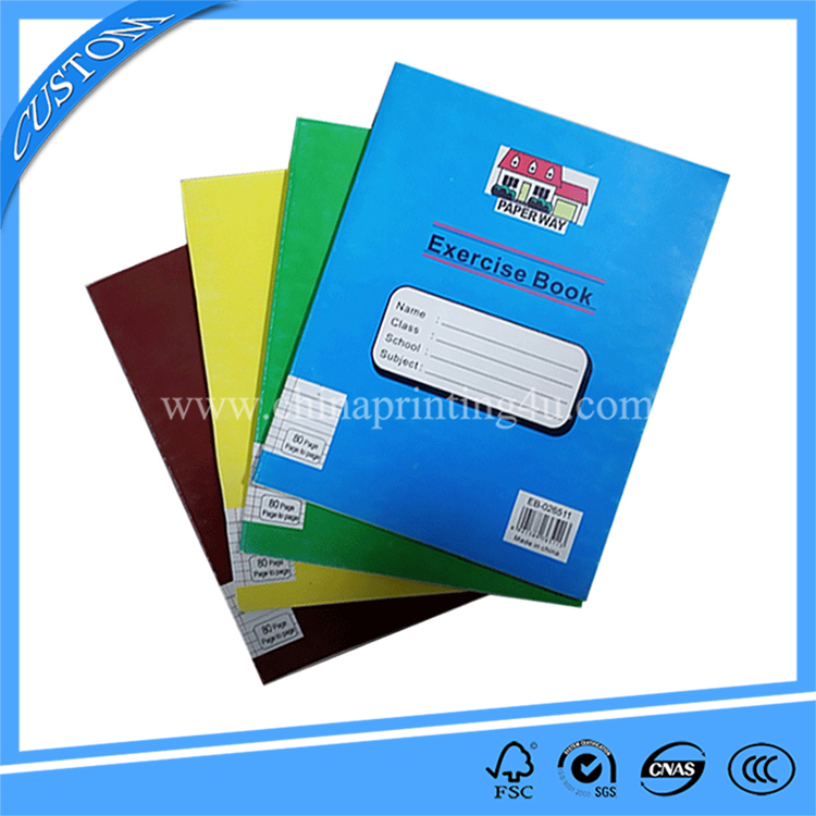 China Top Quality Producing School Workbook Softcover Children