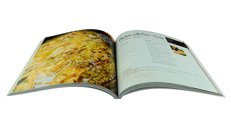 glossy cookbook printing