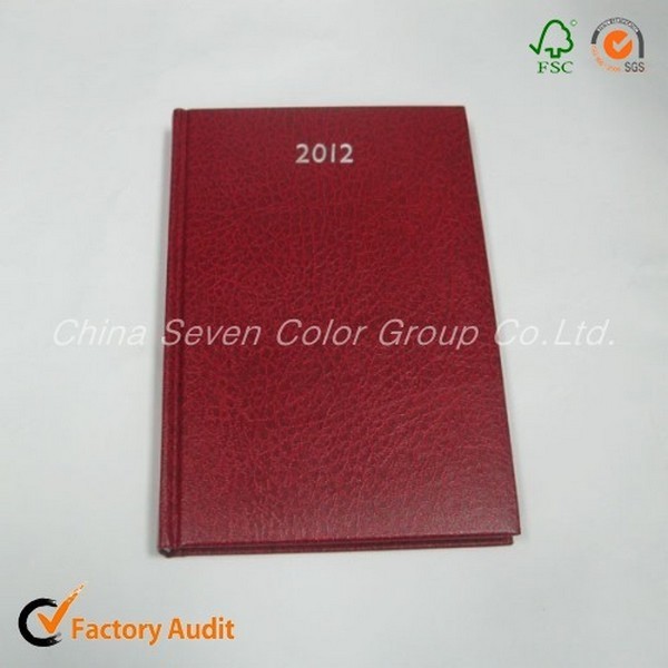 2018 Embossed Leather Diary For Office