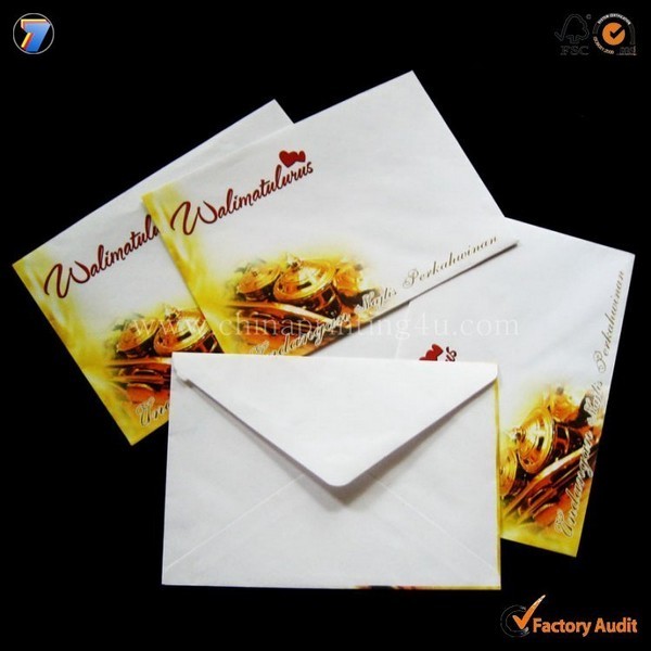 High Quality Printing Envelop In China Printing Factory