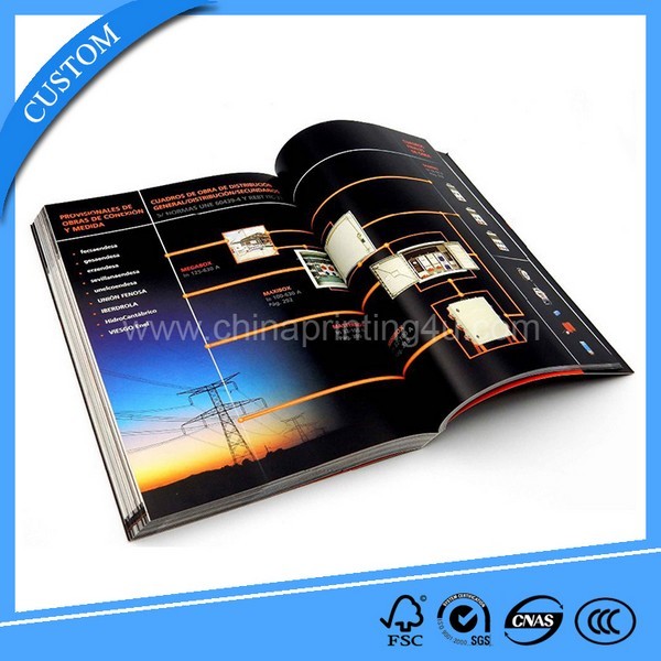 A4 Full Color Gloss Lamination Impressive Catalogue